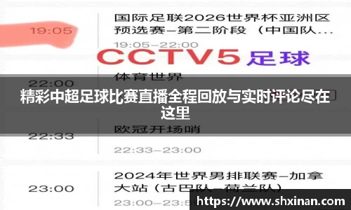 精彩中超足球比赛直播全程回放与实时评论尽在这里